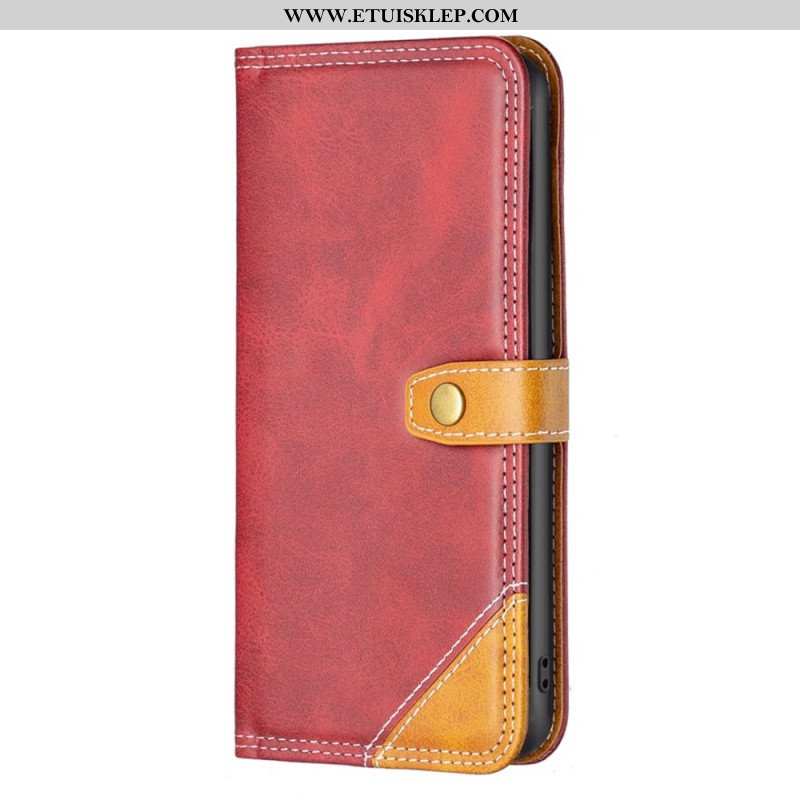 Etui Folio do Realme C35 Dwukolorowy Kolor Binfen